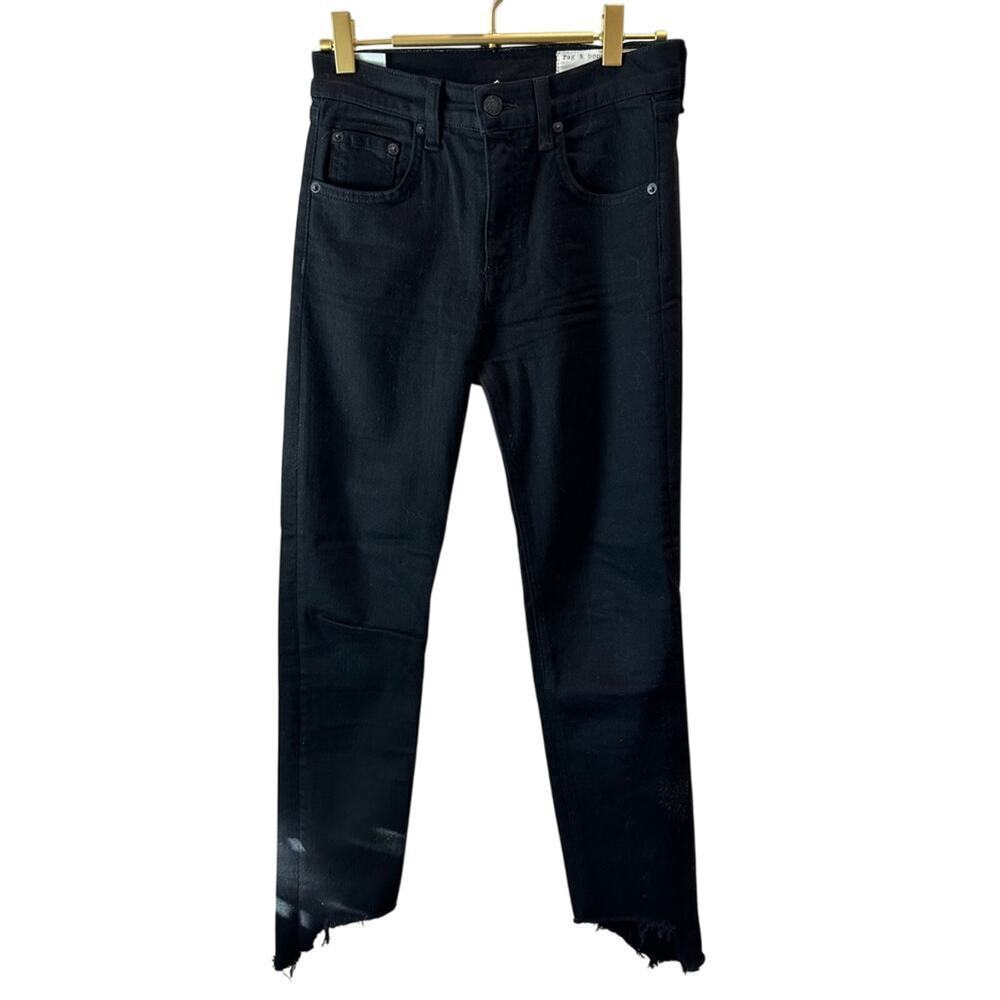Rag & Bone 10 inch ankle skinny, raw hem jeans! Size 24